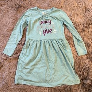 Custom 5th Birthday Dress! Fancy Fabulous & Five